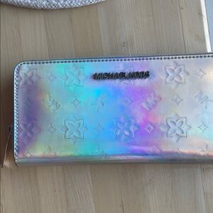 Michael Kors Iridescent Floral Wallet